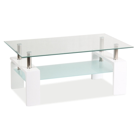 Lisa Basic II bench in white lacquer Signal