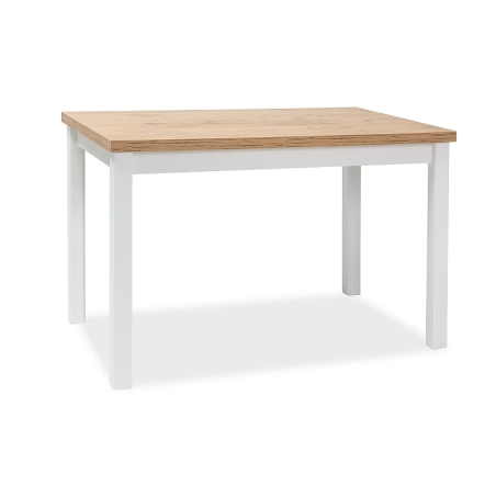 Adam oak lancelot/white matt 100x60 table Signal
