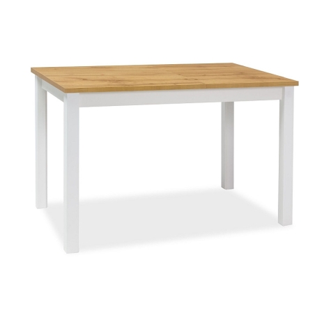 Adam oak wotan/white matt 100x60 table Signal