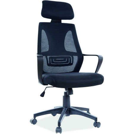 Swivel armchair Q-935 black Signal
