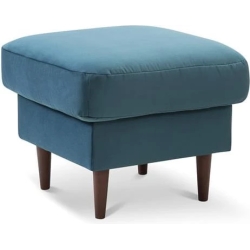 Kolor tapicerki: blues and grenades Colour of the feet: Walnut Fabrics Gr.C: Napoli 14 