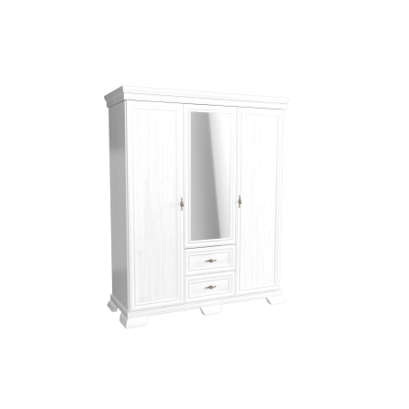 Wardrobe KS 2 Kora with mirror Andersen Pine Gała Meble