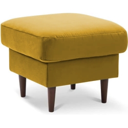Kolor tapicerki: shades of yellow Colour of the feet: Walnut Fabrics Group C+: Nordic 129 