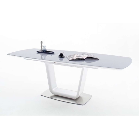 Xander table glass grey MC Accent