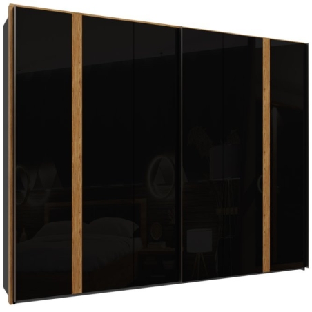 Tuluza Black Forte wardrobe