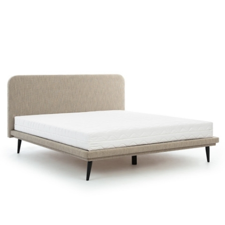 Upholstered bed without box Prato 140 New Elegance (upholstered furniture)