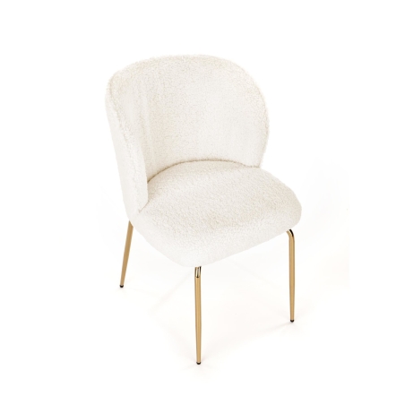 K474 chair in bouclé fabric Halmar