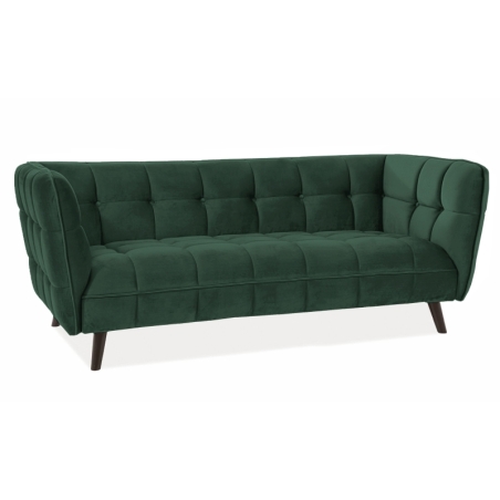 Castello 3 Velvet green Bluvel sofa 78 Signal