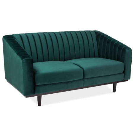 Sofa Asprey 2 Velvet green Bluvel 78 Signal