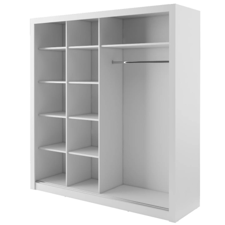 2D sliding wardrobe IDEA ID-12 (203 cm) Lenart