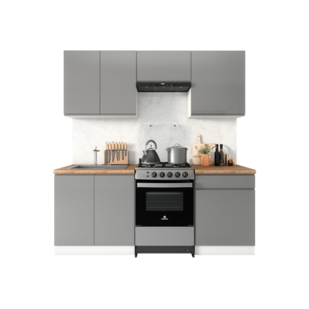 Kitchen Aspen Grey 200 Gała Meble