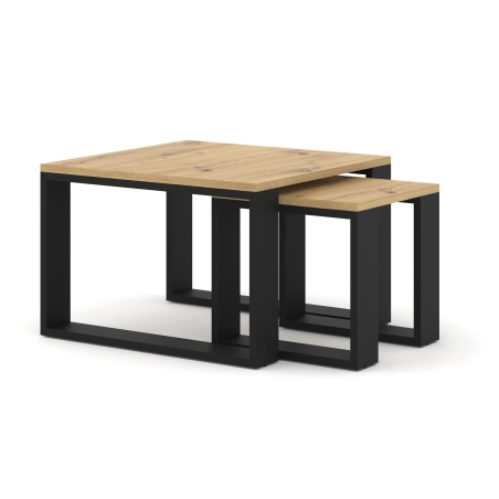 Podwójny stolik kawowy Nuka M 60x60cm Bim furniture