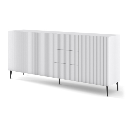 Chest of drawers 200 3D3S Ravenna B Black Bim furniture