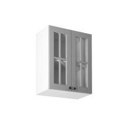 Hanging cabinet G60S two-door glass Linea Gała Meble