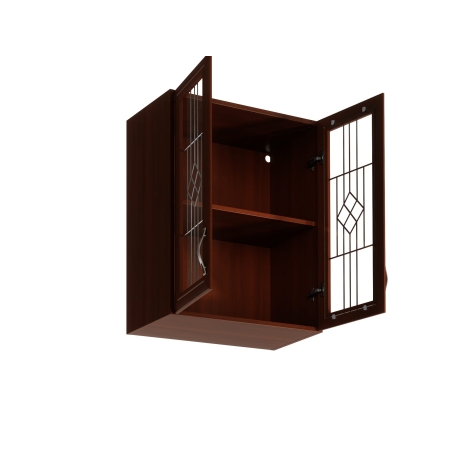 Hanging cabinet G60S two-door glass Sicily Gała Meble