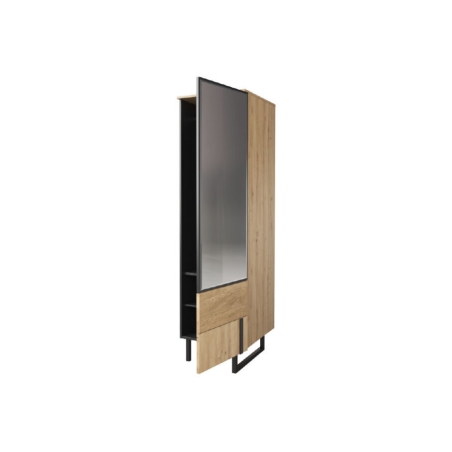 2-Door mirror right-hand pedestal Gintaro Mebin