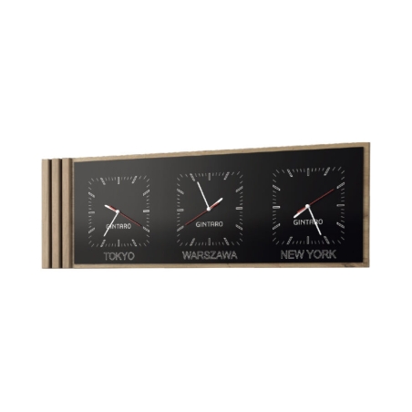 Gintaro triple clock Mebin