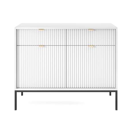 kolor - odcienie bieli, Kolorystyka nóżek piaski - Czarny