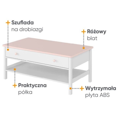 Stolik kawowy LUNA LN-15 Lenart