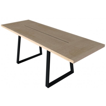 Moka I 180 table with inserts Mebin