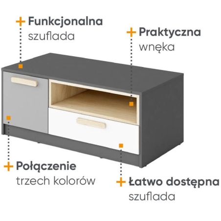 Szafka rtv POK PO-11 Lenart