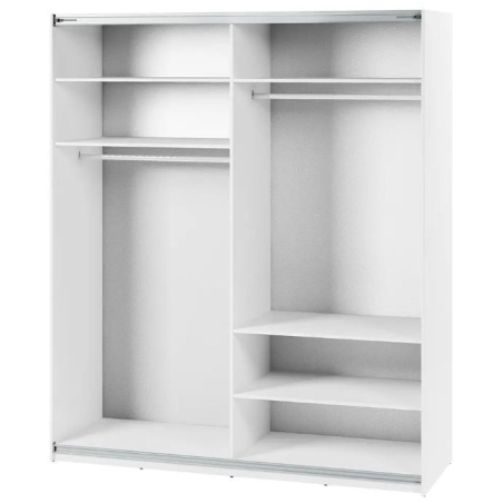 Sliding wardrobe with mirror Maxi MX-04 (200) Lenart