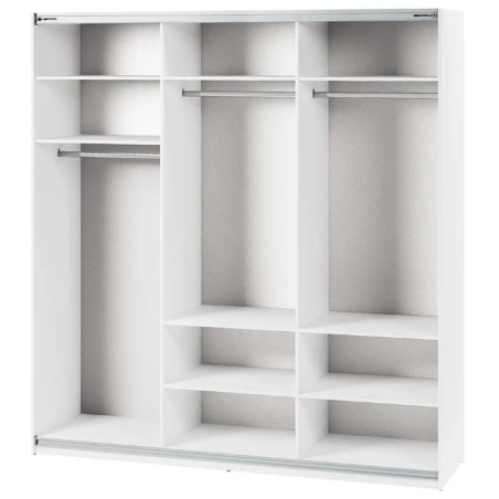 Sliding wardrobe with mirror Maxi MX-05 (220) Lenart