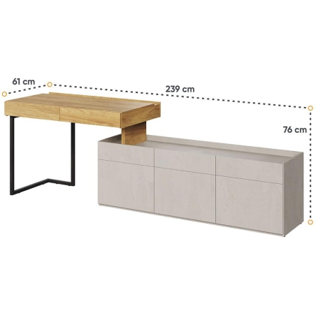 Youth room furniture TEEN FLEX SET-11B Lenart