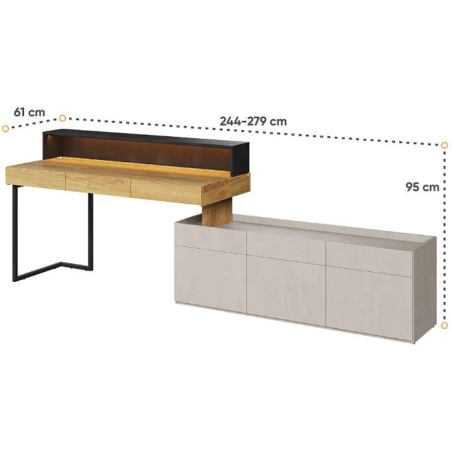 Youth room furniture TEEN FLEX SET-13A Lenart