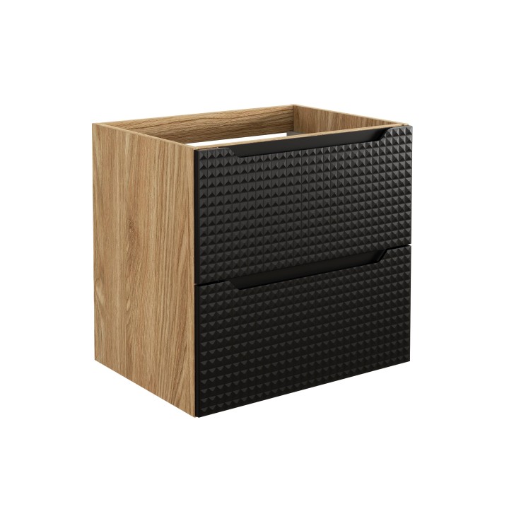 Szafka pod umywalkę LUXOR BLACK 82-60-2S COMAD