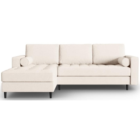 Strona narożnika - Lewa, kolor - odcienie beżu, Milo Casa struktura - Jasny Beżowy Mel02