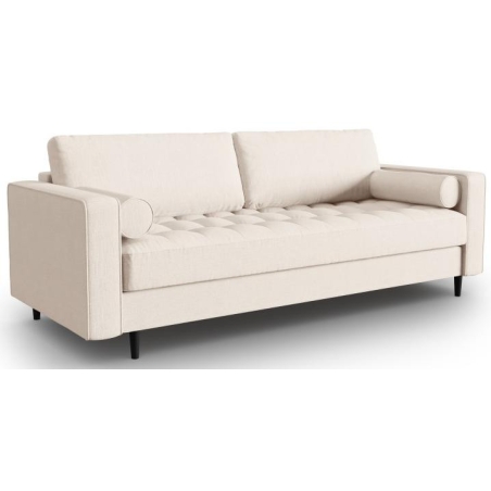 Santo three-seater sofa in Milo Casa structured fabric