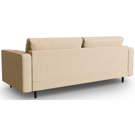 Santo three-seater sofa in Milo Casa structured fabric