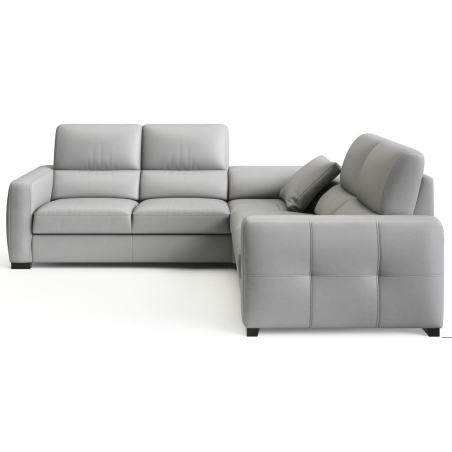 Corner sofa Leonardo 2.5F-E LOW USB&LAMP – 1SK-1RF Bydgoskie Meble