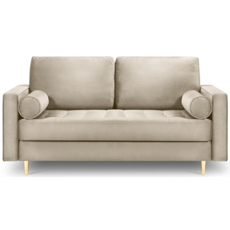 Sofa dwuosobowa Santo w tkaninie welurowej Milo Casa