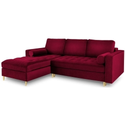 Corner side: Left Kolor tapicerki: reds and maroons Velour colours: Red 