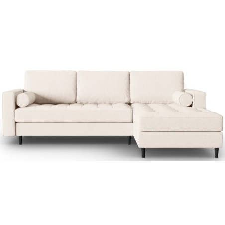 Santo corner sofa in Milo Casa structured fabric