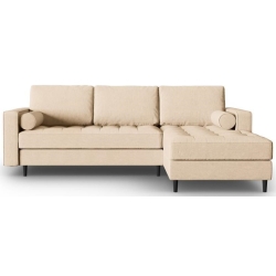 Corner side: Rights Kolor tapicerki: shades of beige Structural colours: Beige Mel06 