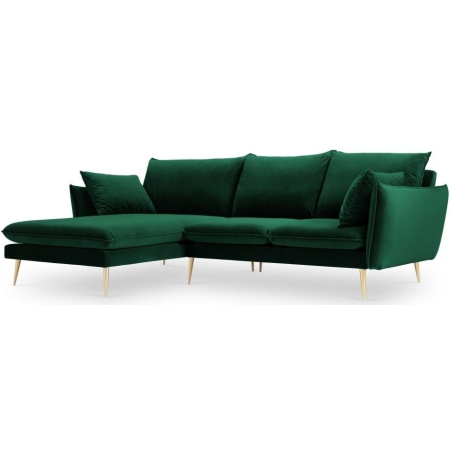 5-seater sofa bed. Elio 251/170 in velvet fabric Milo Casa