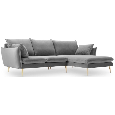 5-seater sofa bed. Elio 251/170 in velvet fabric Milo Casa