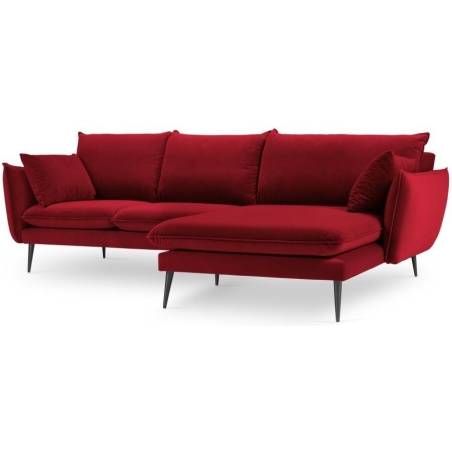 5-seater sofa bed. Elio 251/170 in velvet fabric Milo Casa