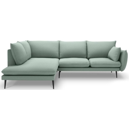 5-seater sofa bed. Elio 251/185 in Milo Casa structural fabric
