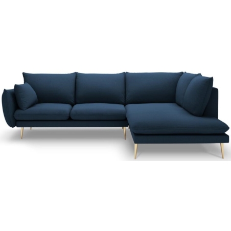 5-seater sofa bed. Elio 251/185 in Milo Casa structural fabric