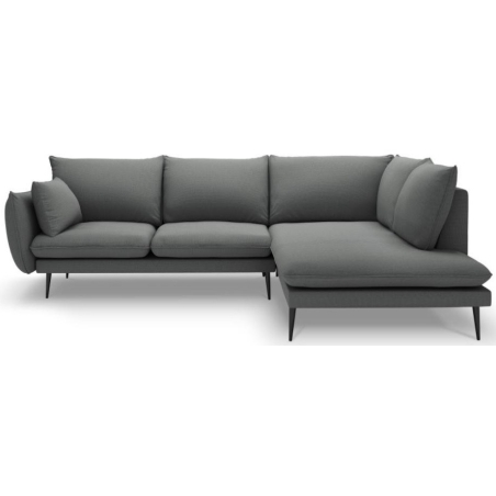 5-seater sofa bed. Elio 251/185 in Milo Casa structural fabric