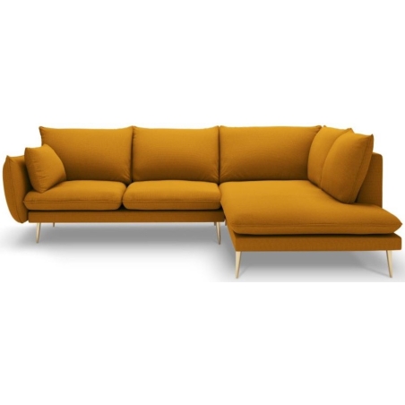 5-seater sofa bed. Elio 251/185 in Milo Casa structural fabric