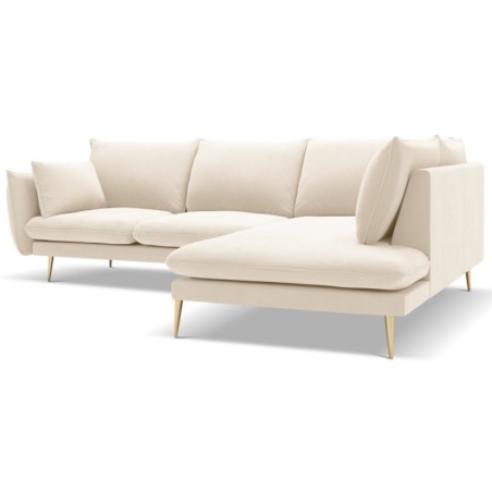 5-seater sofa bed. Elio 251/185 in Milo Casa velvet fabric