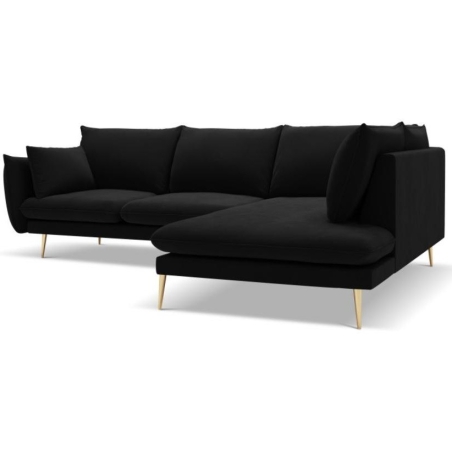 5-seater sofa bed. Elio 251/185 in Milo Casa velvet fabric