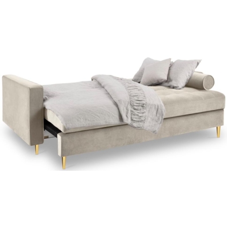 Three-seater sofa with sleeping function Santo tk. velour Milo Casa