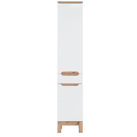 Bathroom pedestal 2D1S Bali White COMAD