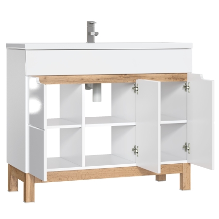Washbasin cabinet 100 cm Bali White COMAD